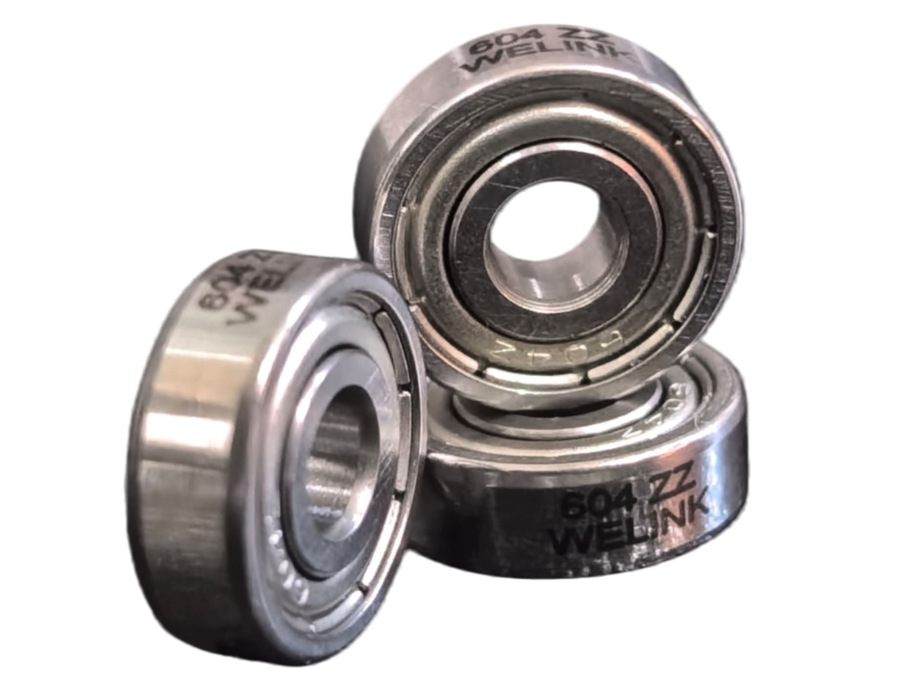 604 ZZ Deep Groove Ball Bearing Double Shielded Extra Light Miniature Bearing