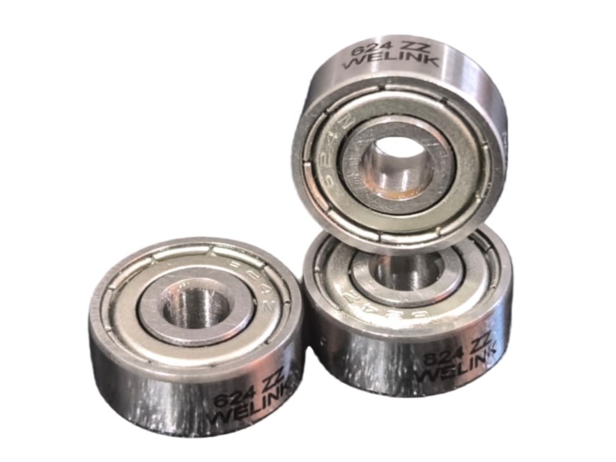 624 ZZ Deep Groove Ball Bearing Double Metal Shielded Miniature Bearing