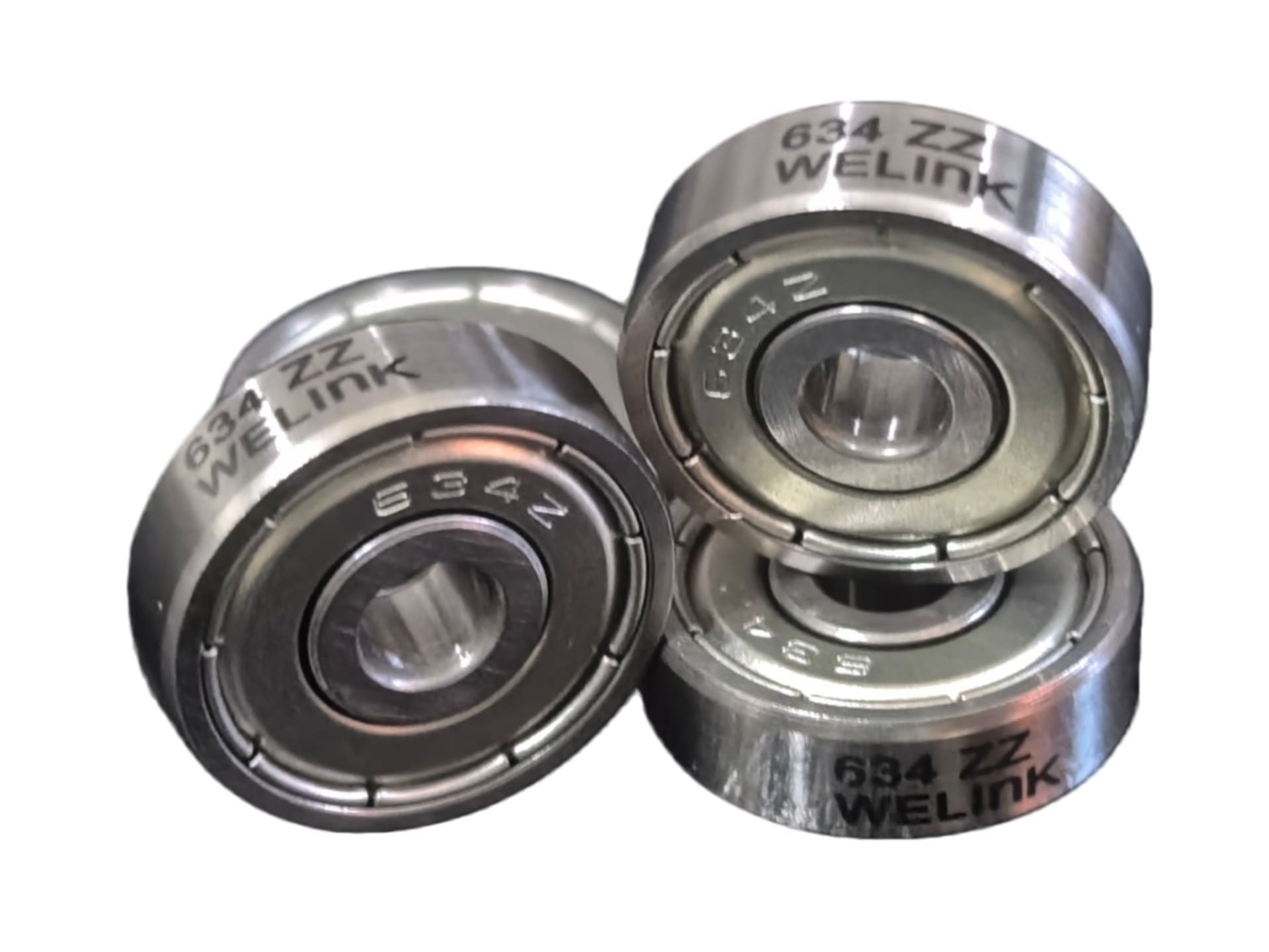 Precision 634-ZZ Replacement Bearing compatible with SKF 634-2Z, NSK 634 ZZ, and FAG 634-ZZ