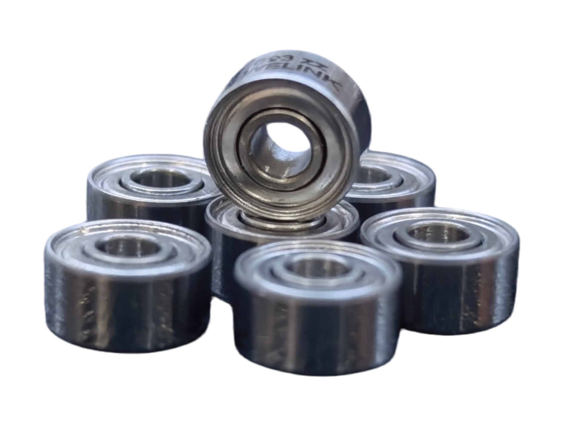 693-ZZ Ultra-Miniature Ball Bearing with Double Pressed Steel Shields (ZZ) for Dual-Side Dust Protection and Low Friction