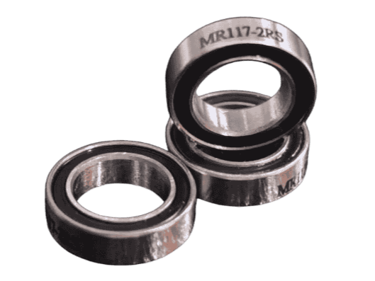 MR117-2RS Bearing with Double Rubber Contact Seals for Protection Against Dust and Moisture in Harsh Environments