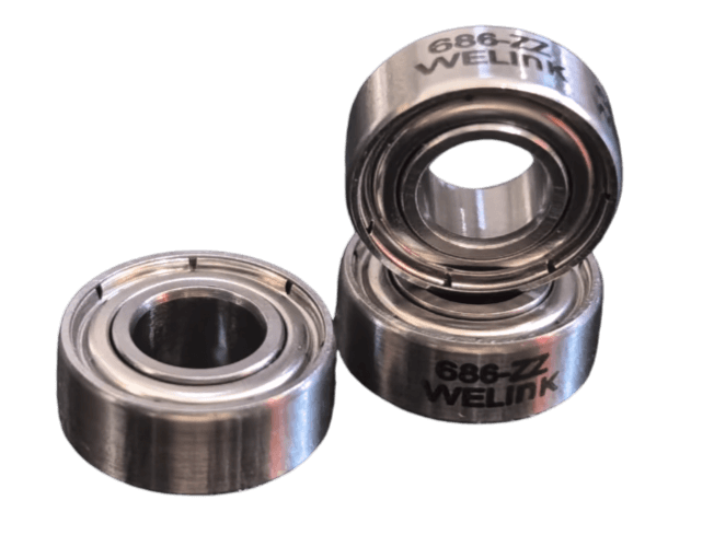 Precision 686 ZZ Bearing – a direct replacement for SKF 686-ZZ, NSK 686ZZ, and NTN 686ZZ, ideal for small cooling fans, micro actuators, and office equipment motors.