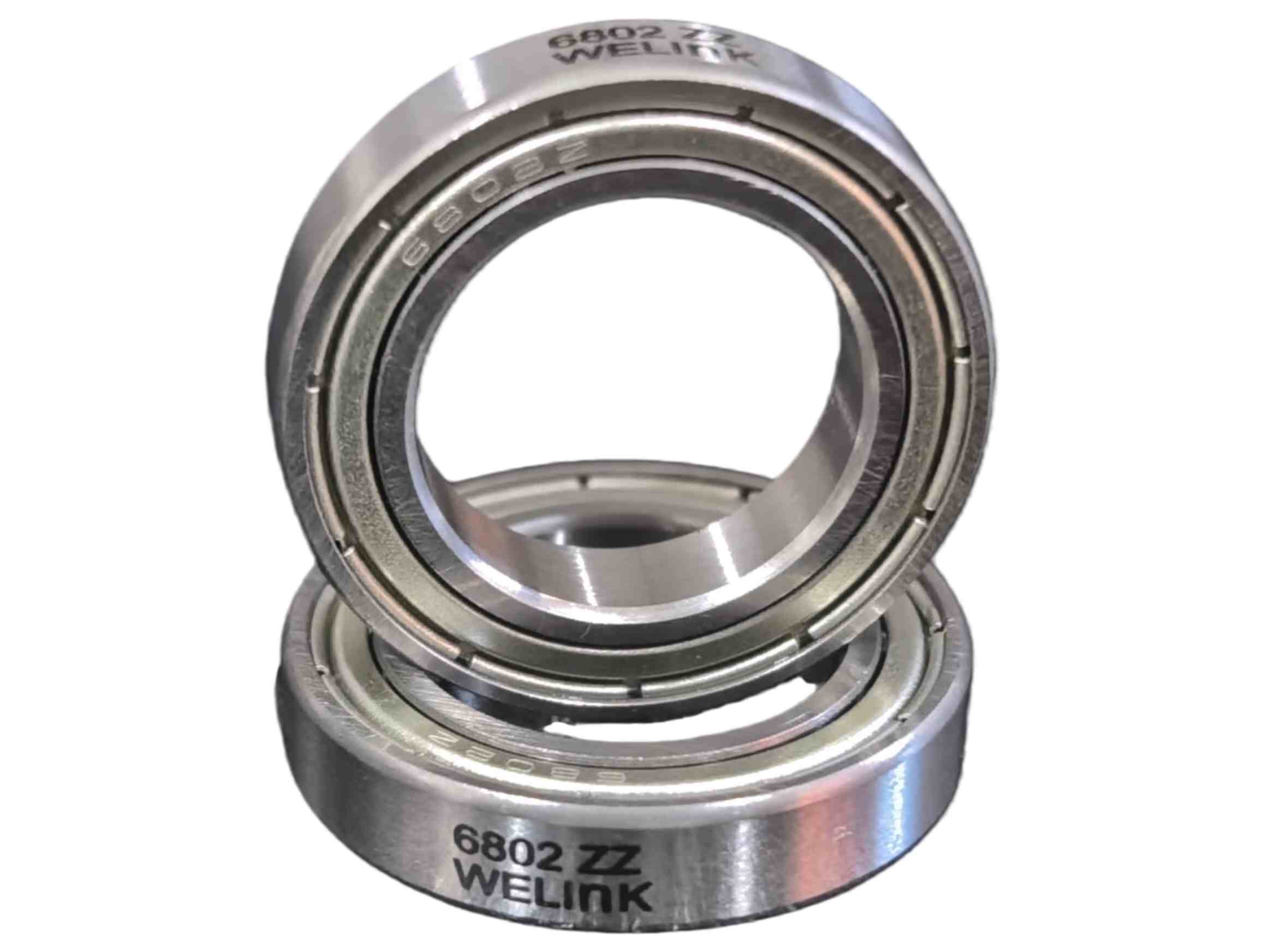 Precision 6802-ZZ Bearing ideal for applications requiring low starting torque, such as small spindle motors and dental handpieces.