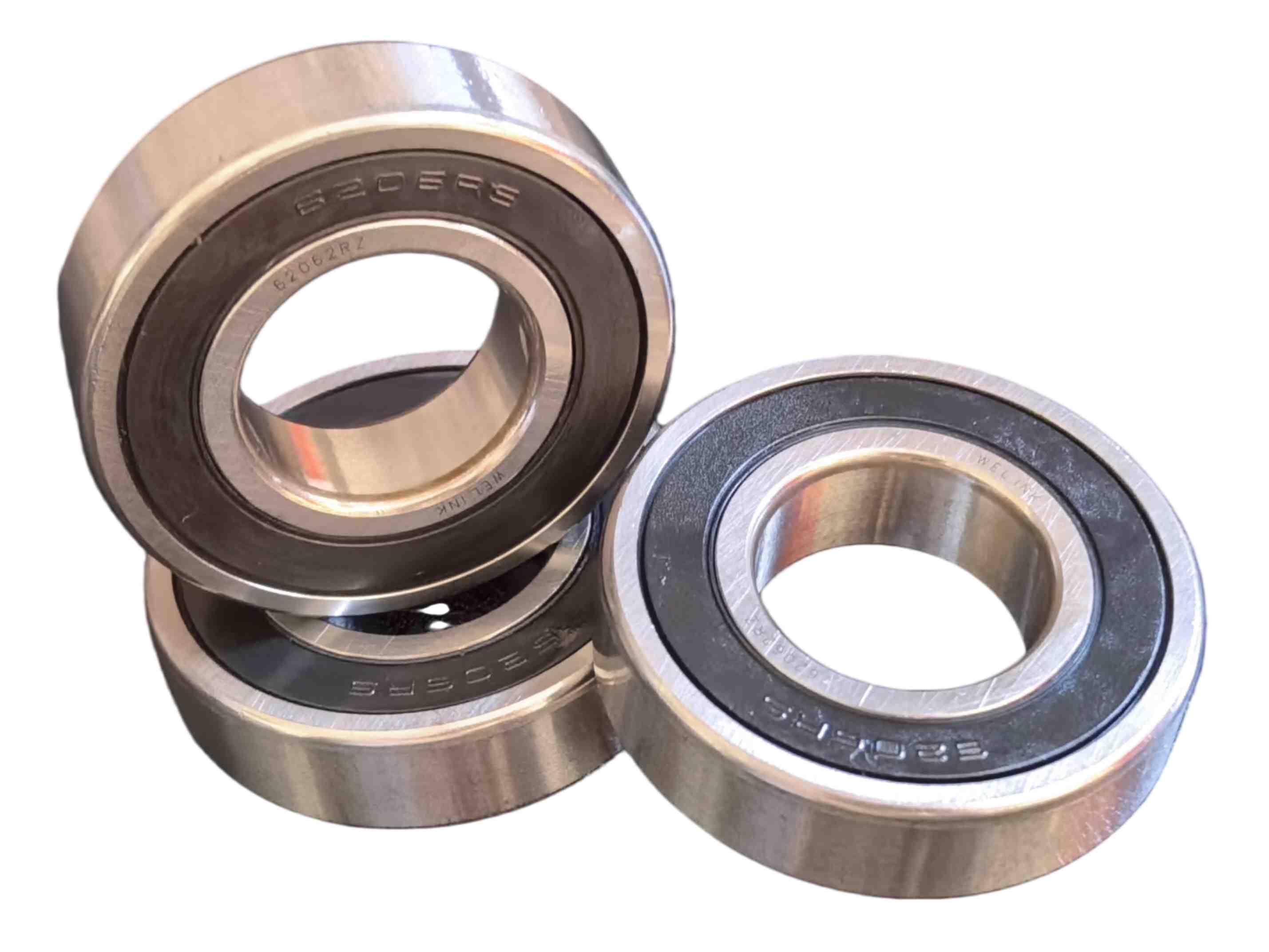 6206-2RZ Non-Contact Sealed Deep Groove Ball Bearing for Efficient Operation | 30&times;62&times;16 Mm