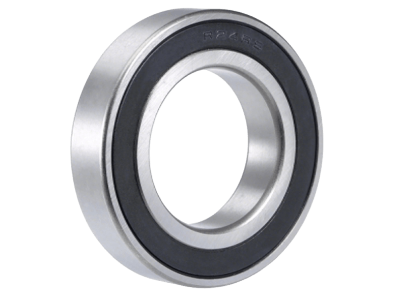 R24-2RS Double Sealed Inch Bearing 1.5x2.625x0.5625 Inches 38.1x66.675x14.288 mm for Electric Motors and Agricultural Equipment - SAE 52100 Chrome Steel with Contact Rubber Seals