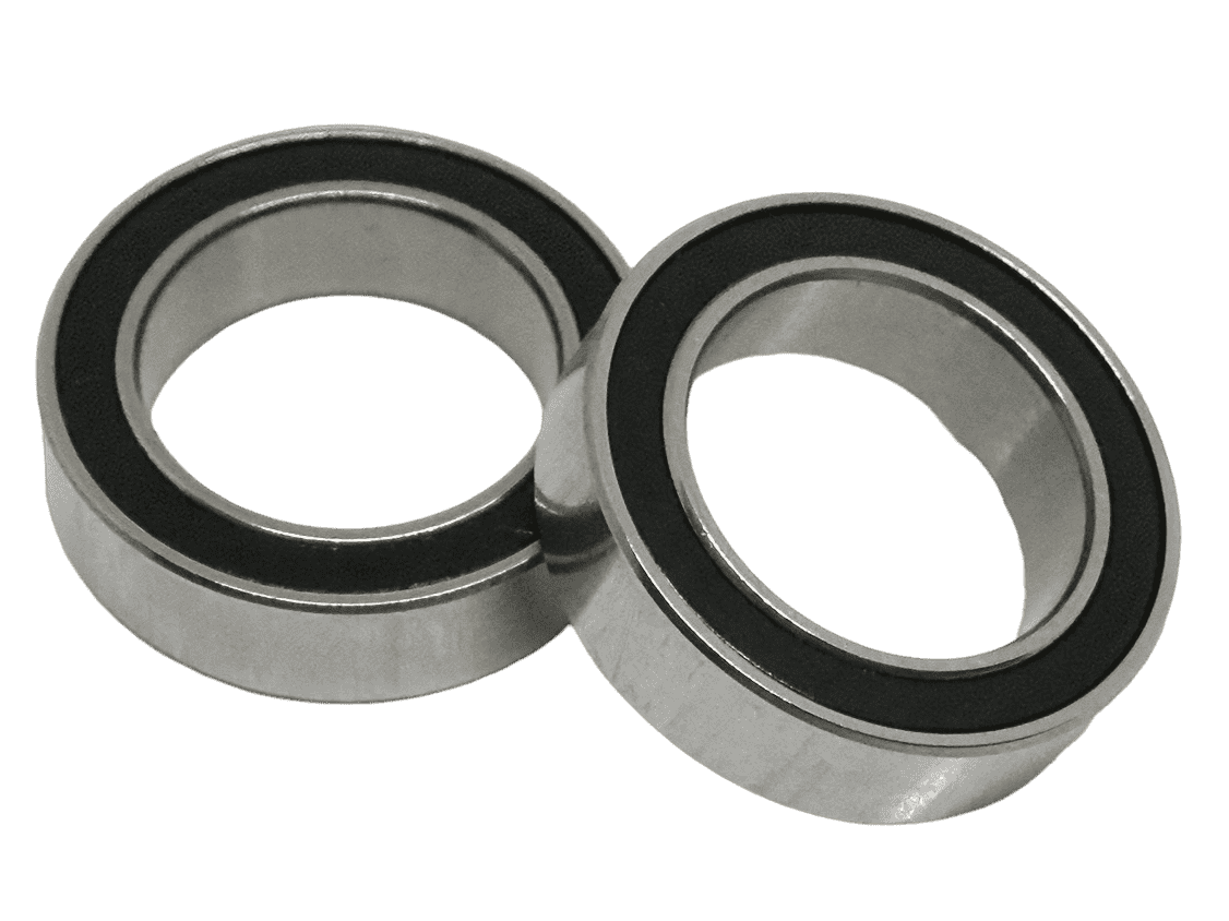 6708-2RS Thin Section Ball Bearing featuring Dual Contact Rubber Seals for Moisture Protection and Contaminant Exclusion in Medical Devices and Automation