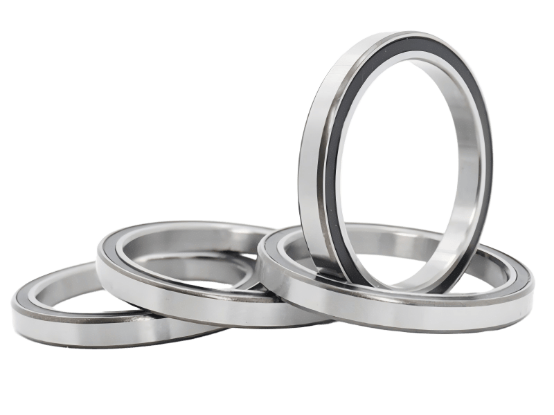 6707-2RS Sealed Thin Section Deep Groove Ball Bearing for Harsh Environment Robotics | 35&times;44&times;5 mm