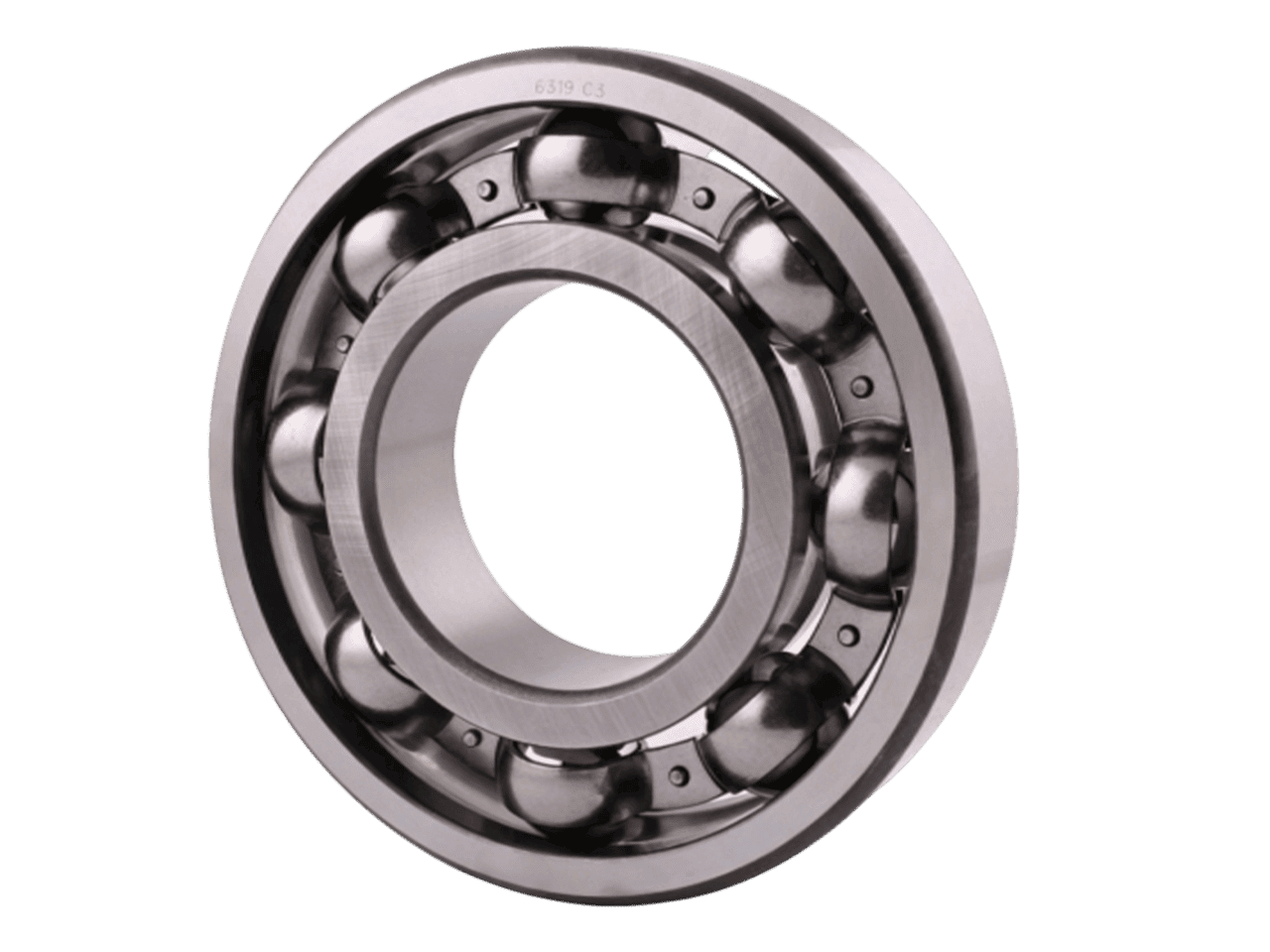 6319 Open Type Deep Groove Ball Bearing | Industrial Heavy-Duty Metric Bearing | 95&times;200&times;45 mm