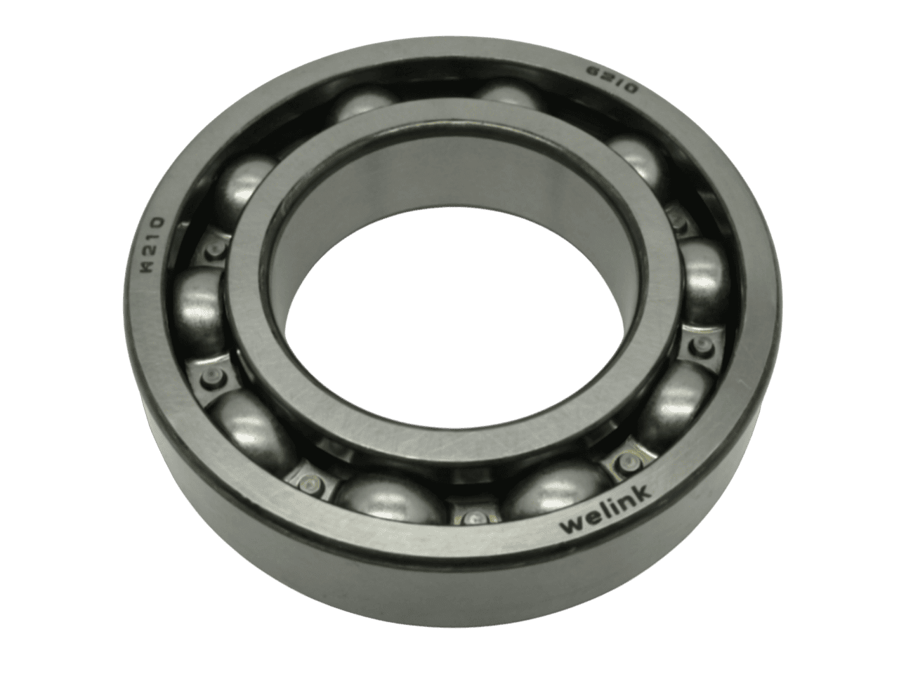 6210 Open Type Deep Groove Ball Bearing | Unshielded Medium-Duty Bearing | 50&times;90&times;20 mm