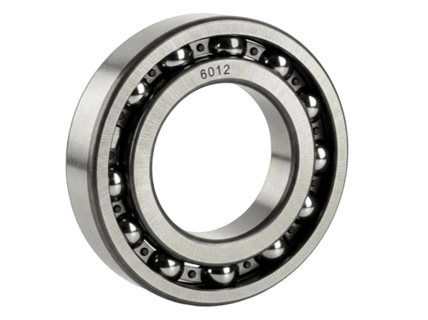 Heavy Duty 6012 Open Bearing 31.5 kN Dynamic Rating for Industrial Pumps and Textile Machinery with External Housing Sealing Protection