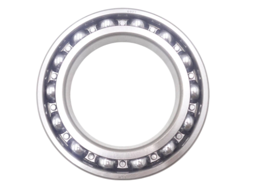 6021 Open Deep Groove Ball Bearing showing Precision Ground Chrome Steel Raceways for Internal Gearbox Applications