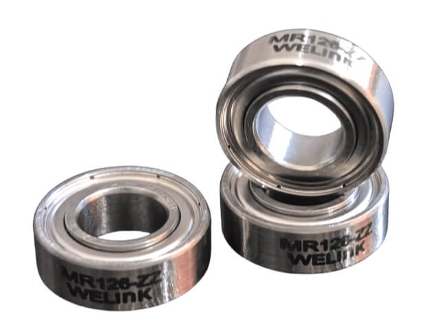 Ultra-High Speed 45000 RPM MR126-ZZ Bearing - Chrome Steel for Sensitive Applications in Dental Tools and Laboratory Devices