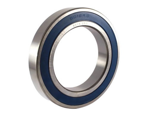 80x125x22mm 6016-2RS Deep Groove Bearing with contact seals for dust and water protection in industrial washdown applications