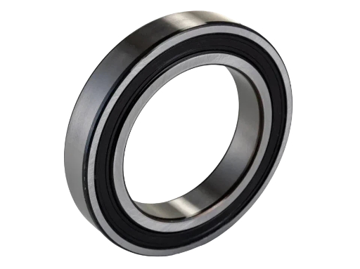 6017-2RS Deep Groove Ball Bearing showing Dual Rubber Contact Seals for Moisture and Dust Protection in Harsh Environments