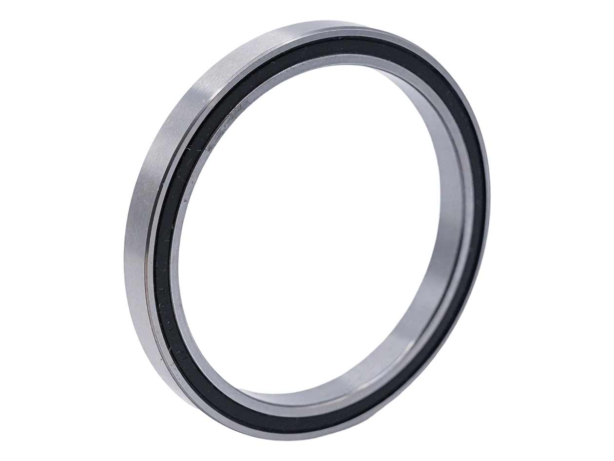 6709-2RS Thin Section Bearing featuring Dual Contact Rubber Seals for Permanent Grease Retention and Contaminant Exclusion