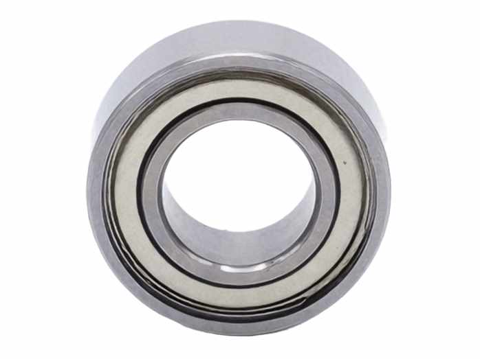 MR128-ZZ Miniature Ball Bearing 8x12x3.5 mm with Dual Metal Shields for Low Friction and Dust Protection