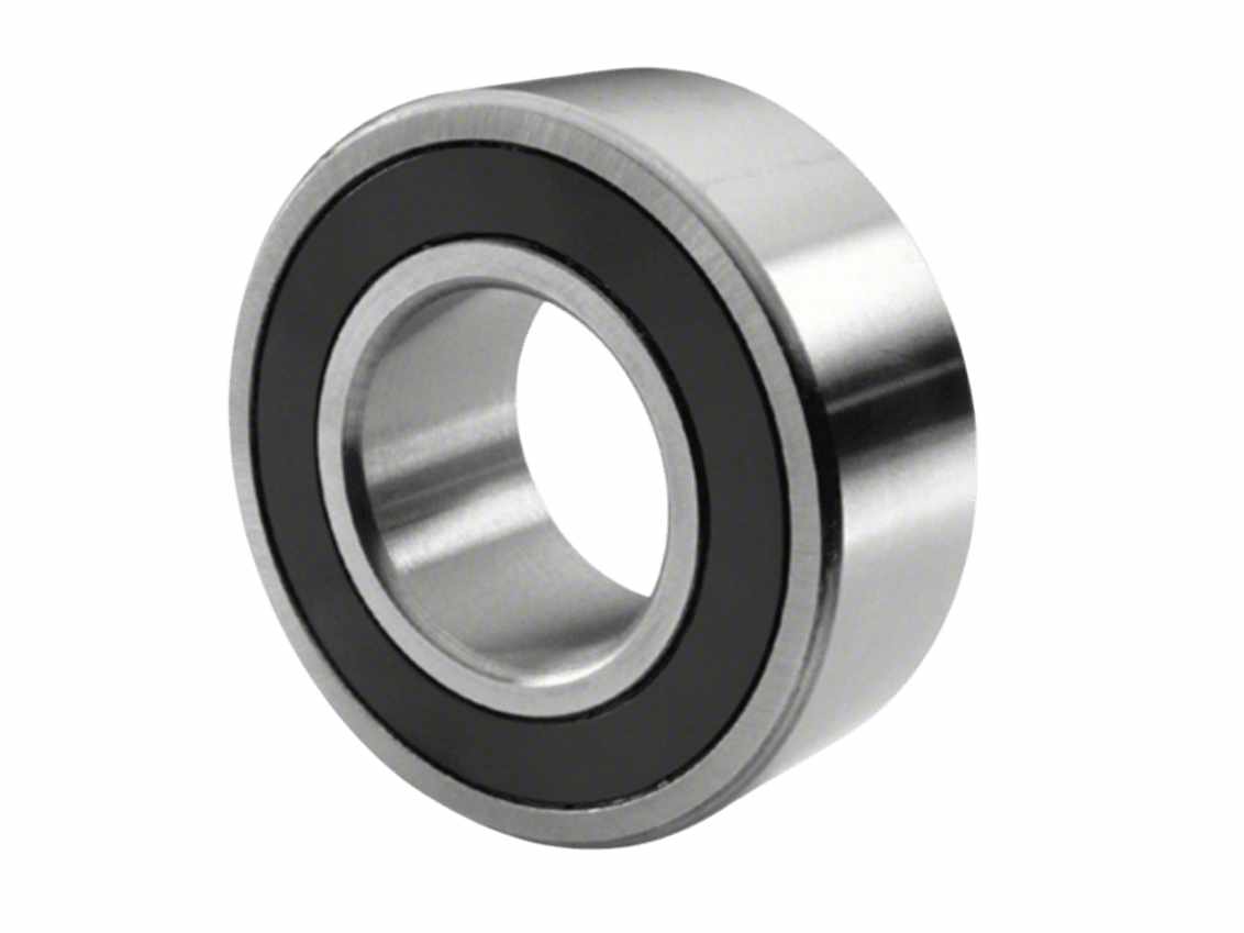 627-2RS Deep Groove Ball Bearing displaying Dual Rubber Seals for superior moisture and debris protection