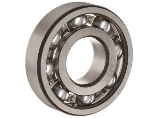 6307 Deep Groove Ball Bearing highlighting Open Cage Design and Optimized Raceway Geometry for Industrial Motor Applications