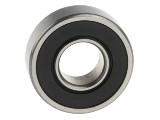 691-2RS Micro Ball Bearing 1x4x1.6mm featuring dual nitrile rubber seals for moisture and contaminant protection
