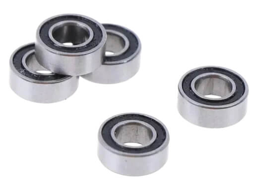 MR82-2RS Miniature Deep Groove Ball Bearing For Precision Instruments | Double Sealed | 2.5&times;8&times;2.5 mm