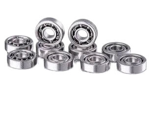 MR63 Miniature Deep Groove Ball Bearing For Laboratory Instruments | Open Configuration | 3&times;6&times;2 mm