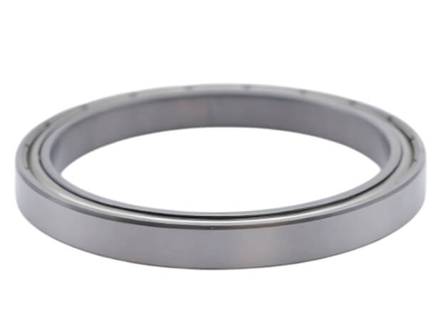 Precision 6707-ZZ Thin Section Ball Bearing showing Double Metal Shields for Compact Robotics and Drone Gimbal Assemblies