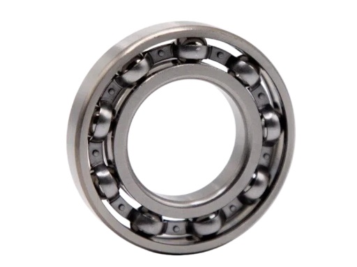 MR106 Open Ball Bearing showing Unsealed Raceways for Ultra-Low Friction and Easy Lubrication Access