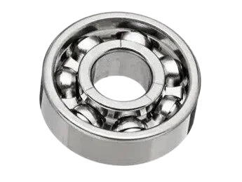 9x14x3 mm 679 Open Miniature Ball Bearing with exposed chrome steel balls and cage for ultra-low friction in high-speed oil-lubricated spindles