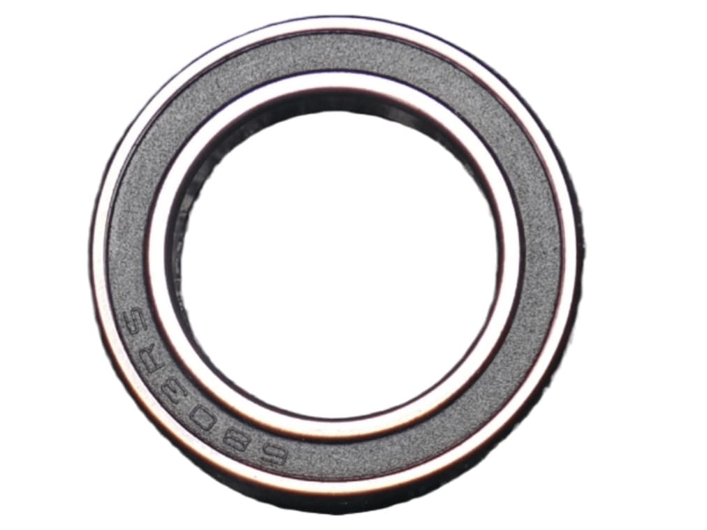 Sealed 6803-2RS Bearing installed in a compact fan motor assembly, demonstrating its application fit.