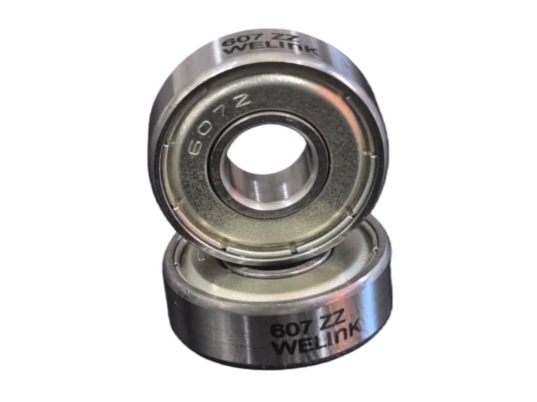 607-ZZ Ball Bearing with Double Pressed Steel Shields for Reliable Dual-Side Contamination Protection