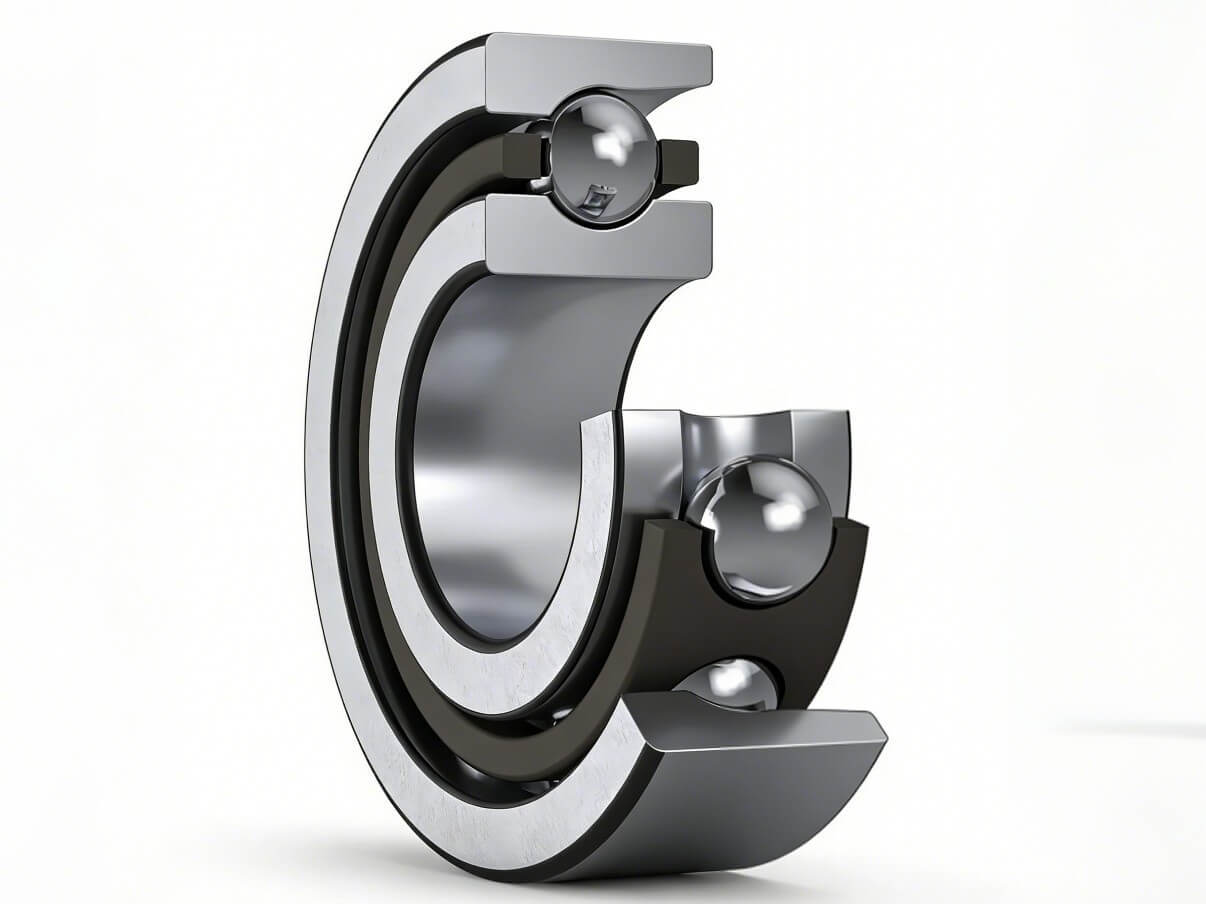 Precision 7001 AC Bearing - GCr15 Chrome Steel, P4/P5 Grade, for High-Speed CNC Spindles, Turbochargers, and Robotics