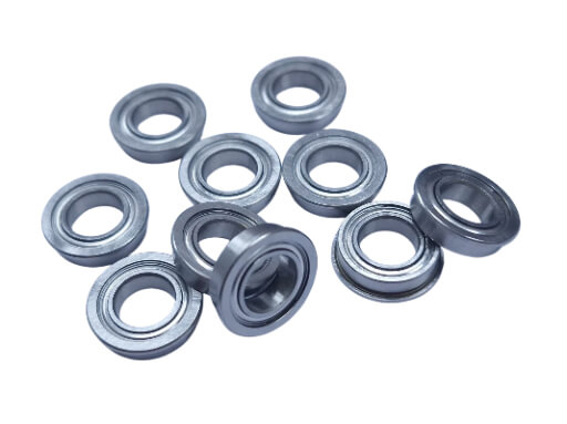 MF148-ZZ Flanged Miniature Ball Bearing | Precision Shielded Series | 8&times;14&times;4mm
