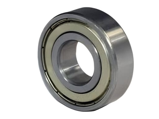 ABEC-1 precision grade R3-ZZ radial ball bearing ideal for RC car transmissions and micro robotic actuators