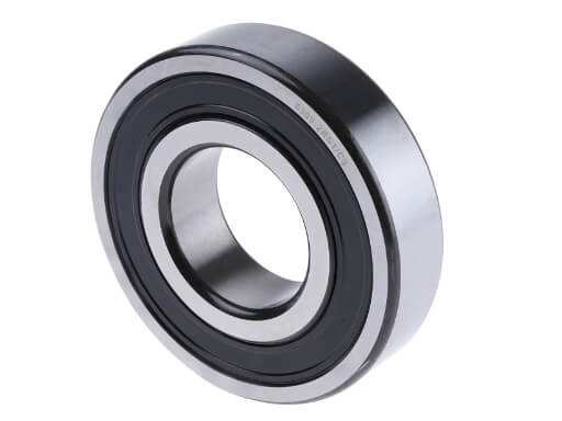 6309-2RS Medium Heavy Ball Bearing highlighting Double Rubber Lip Contact Seals for Dustproof Protection and Pre-Packed Lifelong Grease