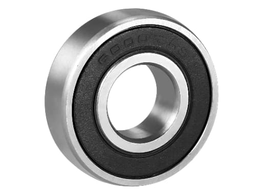 High Performance 15000 RPM 6000-2RS Bearing - GCr15 Chrome Steel build for agricultural machinery and water pumps