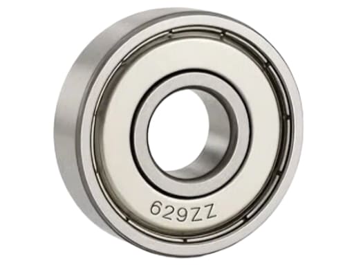 High RPM 629-ZZ Bearing - GCr15 Chrome Steel Miniature Series for 3D Printers and Small Electric Motors