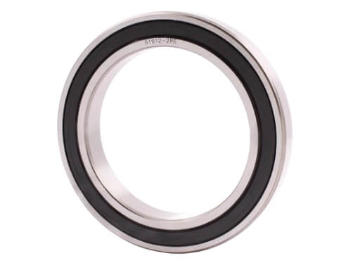 6912-2RS Thin Section Deep Groove Ball Bearing 60x85x13mm Double Rubber Sealed — SKF 61912-2RS1 / FAG 61912-2RSR Equivalent for Robotics and Rotary Encoders
