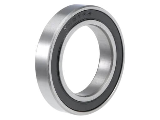 6907-2RS Thin Section Sealed Ball Bearing 35x55x10 mm — Double Contact Rubber Lip Seals, GCr15 Chrome Steel, Compatible with SKF 61907-2RS1 NSK 6907DDU NTN 6907LLU, for Medical Devices and Outdoor Servo Actuators