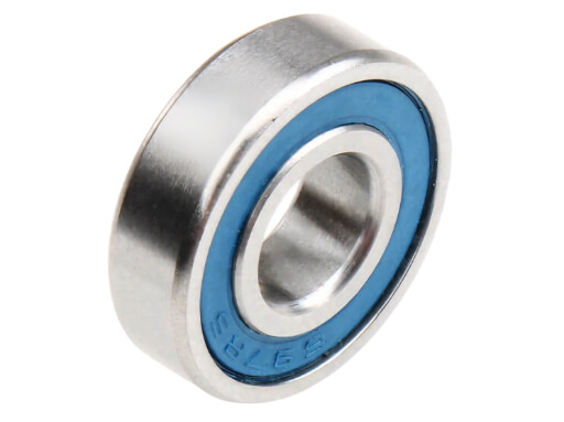 GCr15 Chrome Steel 697-2RS Ball Bearing 7x17x5 — ABEC3 Precision Grade for Gyroscopes Rotary Encoders and Compact Medical Device Motors