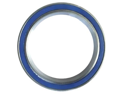 6808-2RS Thin Section Ball Bearing showing Double Contact Rubber Seals for Superior Dust and Moisture Protection