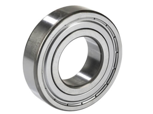 11000 RPM 6206-ZZ Shielded Bearing - GCr15 Chrome Steel ABEC-3 Grade for Industrial Fans and Automotive Transmissions