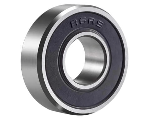 R6-2RS Ball Bearing featuring Double Nitrile Rubber Seals for Maximum Dirt Exclusion and Moisture Resistance
