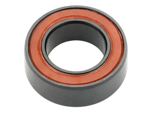 63801-2RS Ball Bearing displaying Twin Rubber Seals 2RS for Superior Moisture Resistance in Compact Assemblies