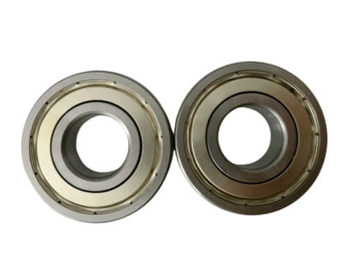 6222-ZZ Double Shielded Deep Groove Ball Bearing (110x200x38mm) displaying dual pressed steel shields for maintenance-free, high-speed operation in industrial electric motors and fans