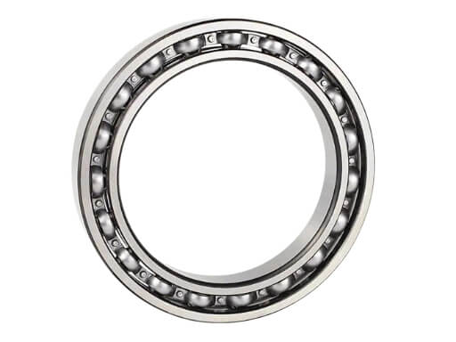 6918 Open Deep Groove Ball Bearing 90x125x18mm Unsealed for Oil Lubricated Industrial Gearboxes and Machine Tools