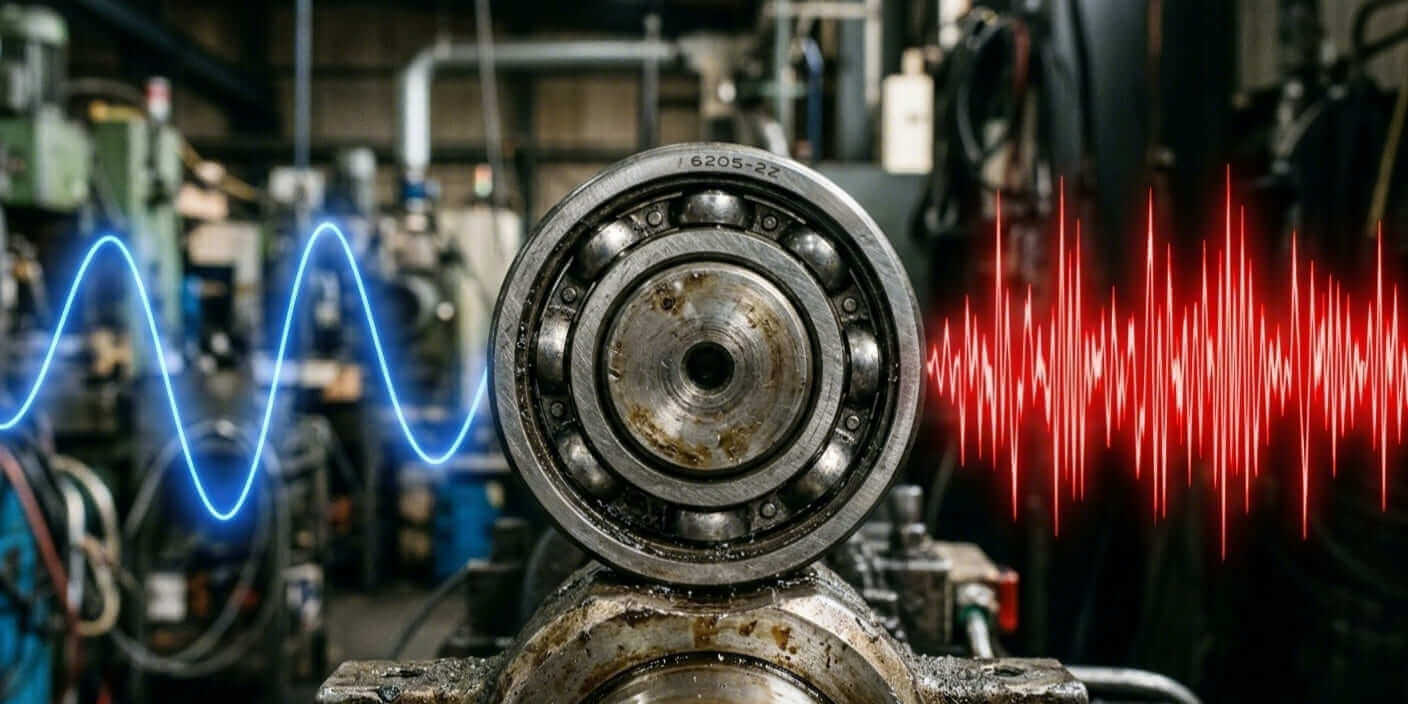 Vibration Analysis in Deep Groove Ball Bearings Velocity (V) vs. Acceleration (Z) Vibration Analysis in Deep Groove Ball Bearings Velocity (V) vs. Acceleration (Z)