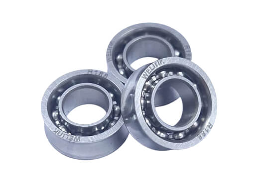 R188KK U-Groove Miniature Ball Bearing High-Speed Centering Bearing | 1/4" x 1/2" x 3/16" (6.35x12.7x4.762 mm) R188KK U-Groove Miniature Ball Bearing High-Speed Centering Bearing | 1/4" x 1/2" x 3/16" (6.35x12.7x4.762 mm)