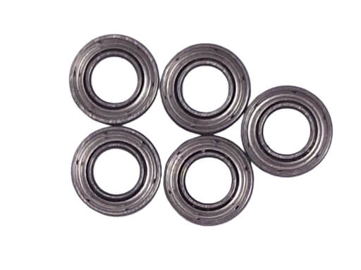 3x6x2.5 mm MR63 ZZ Deep Groove Ball Bearing featuring Compact Metric Design for Small Electric Motors