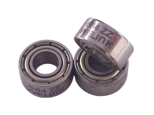 Low Noise 684-2Z Metal Shielded Bearing pre-lubricated with Light Oil for Smooth Operation in Drones and RC Models