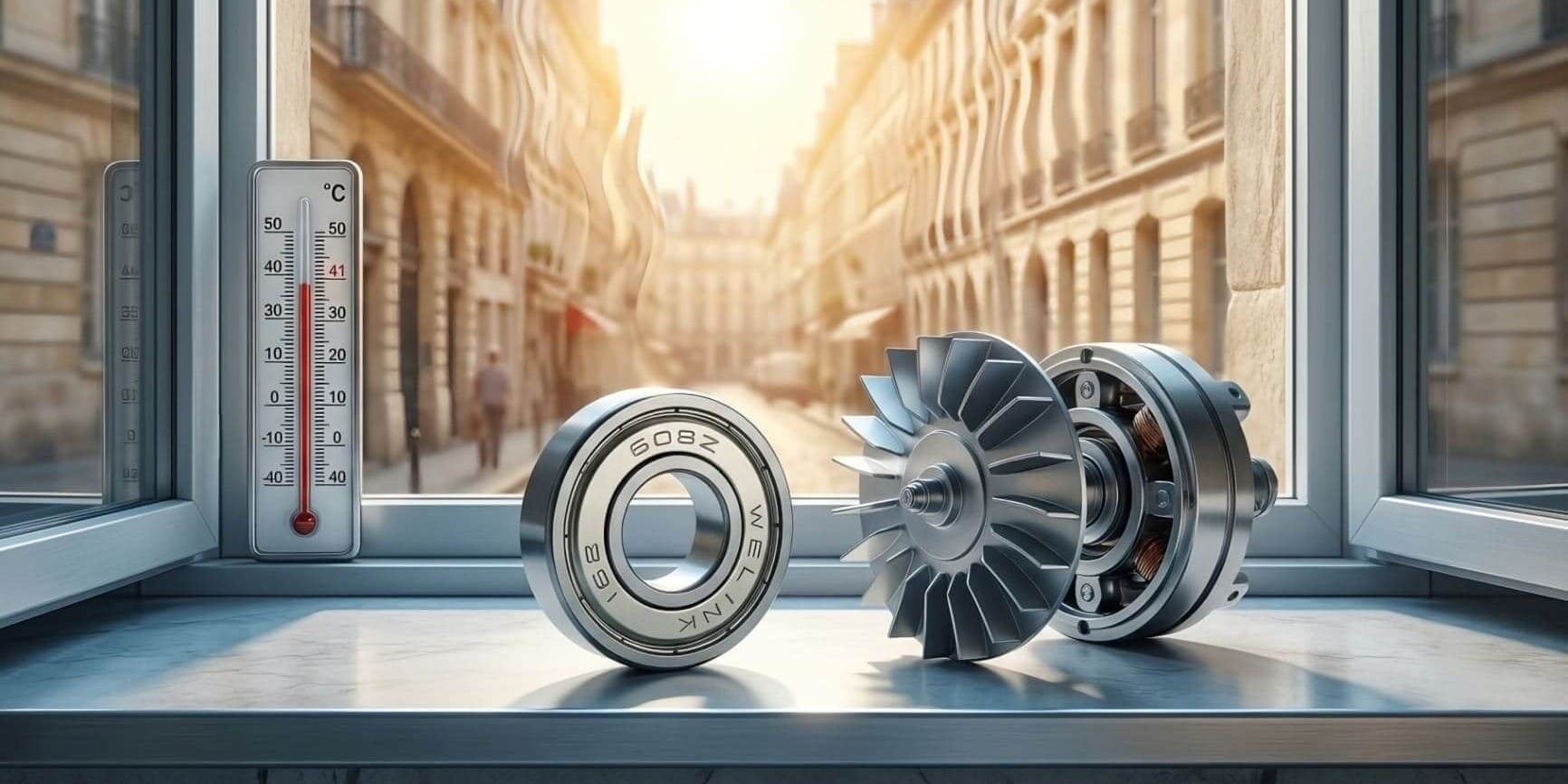The Silent Revolution: How Low-Noise Deep Groove Ball Bearings Support Europe’s Air Conditioning Boom